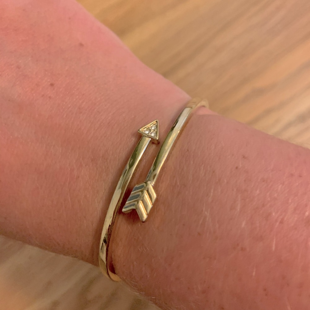 South moon under arrow bracelet